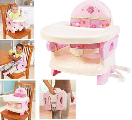  Ghế ăn Deluxe Summer ( màu hồng ) 