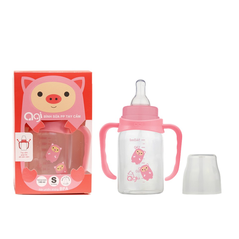  Bình sữa PP cầm tay Agi 140ml 