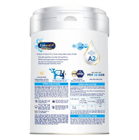  Sữa bột Enfamil A2 Neuropro 2 Follow Up Forrmula 800g (6-12 tháng) 