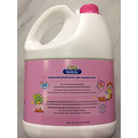  Dung dịch giặt xả Kodomo Sweetie Care 3000ml 