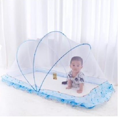  Màn mùng chống muỗi gấp gọn cao cấp cho bé 0-2 tuổi 
