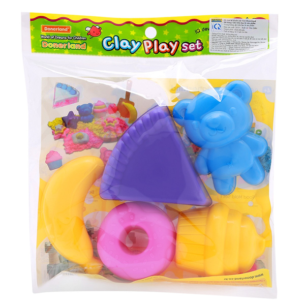  Bộ khuôn nặn hình Donerland FB03082 