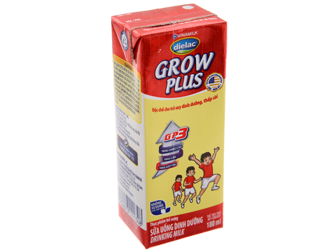  Sữa uống dinh dưỡng Dielac Grow Plus 180ml (Sữa non) 