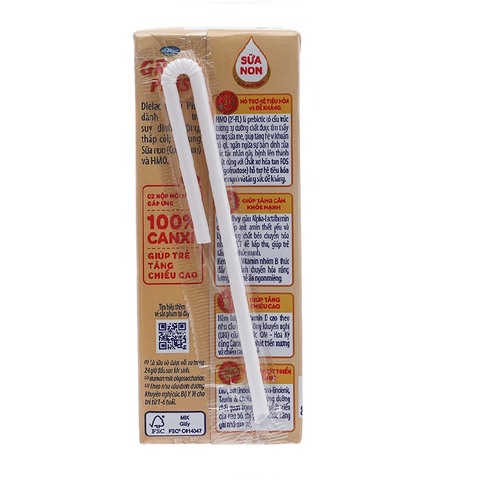  Sữa uống dinh dưỡng Dielac Grow Plus 180ml (Sữa non) 
