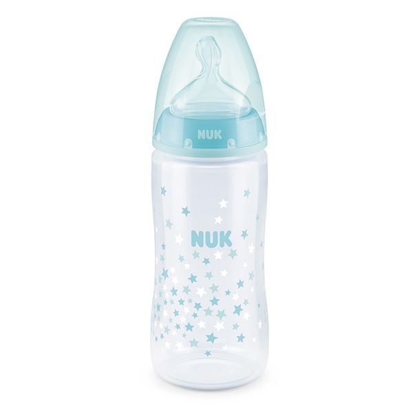  Bình sữa NUK PP 300ml núm tí Silicone S2 - M 