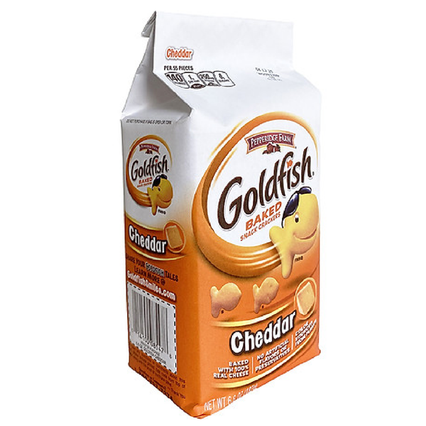  Bánh Goldfish vị phô mai Cheddar Pepperidge Farm 187g 