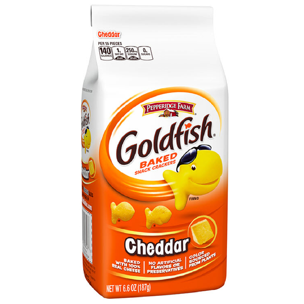  Bánh Goldfish vị phô mai Cheddar Pepperidge Farm 187g 