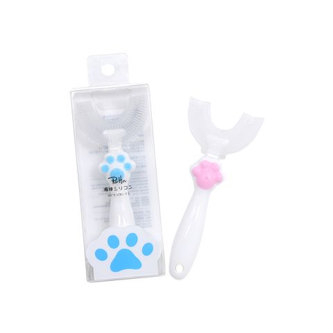  Bàn chải đánh răng và mát-xa nướu silicon chữ U 360 độ RuHn 