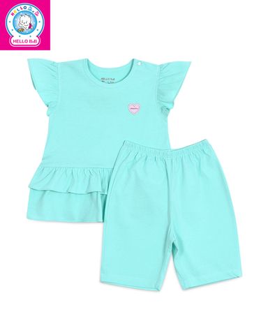  Bộ ngắn bé gái bèo lai BN1737 