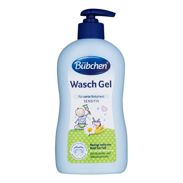  Sữa tắm gội sơ sinh Bubchen 400ml 