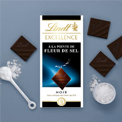 Socola Lindt Excellence vị muối biển 100g 