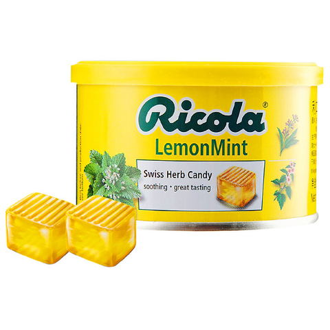  Kẹo chanh và bạc hà Swiss Herb hiệu Ricola 