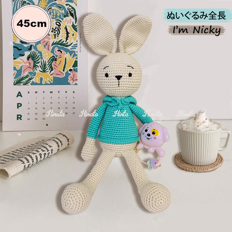  Thỏ len Nicky Hinata 