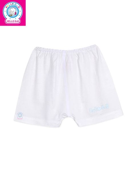  Quần mặc tã ngắn trắng Bamboo QSS0065 