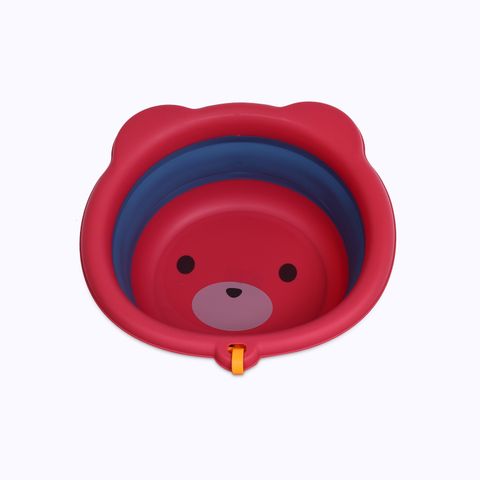  Thau/chậu rửa mặt gấp gọn (32x28x10cm) - Hình Gấu 