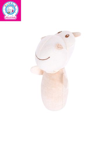  Thú bông hà mã lục lạc cầm tay 16cm 1600 - BabyOne 