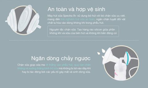 Máy hút sữa điện đôi Spectra 9+ 