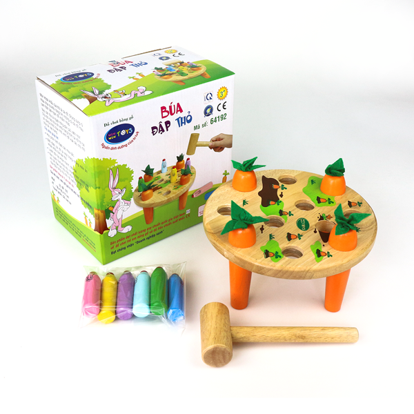  Đồ chơi búa đập thỏ Winwin Toys 
