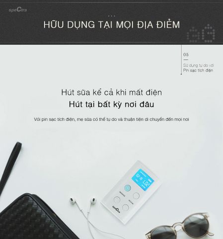  Máy hút sữa điện đôi Spectra 9+ 