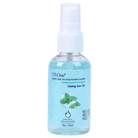  Nước rửa tay kháng khuẩn Titione 50ml 