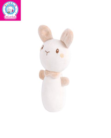  Thú bông thỏ lục lạc cầm tay 17cm 1602 - BabyOne 