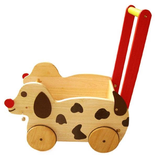 Xe tập đi bằng gỗ cún chở đồ chơi Winwin Toys 