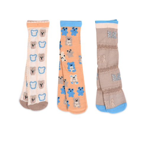  Vớ (tất) lưới cổ cao cao cấp thêu nổi 3D 2003 (Freesize) - VO2003.FS 