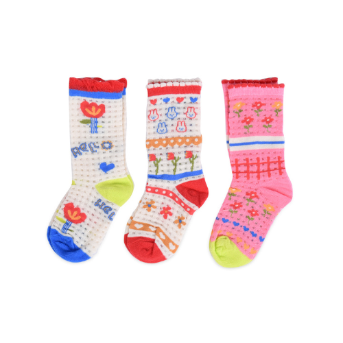  Vớ (tất) lưới cổ cao cao cấp 6-12M - VO2001.12M 