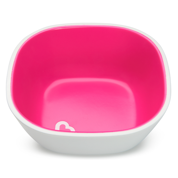  Bộ 2 bát chống trượt Munchkin (hồng - tím) 