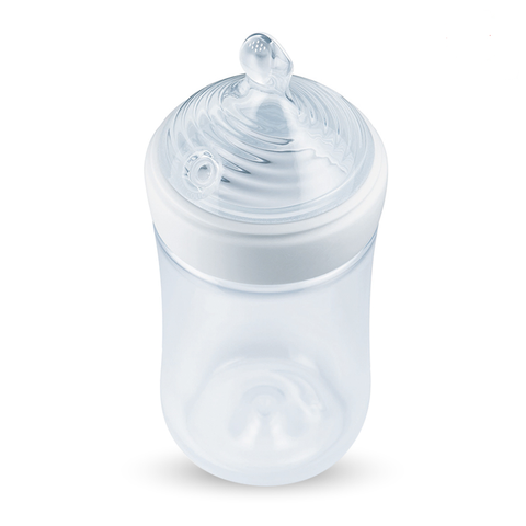  Bình sữa NUK Nature Sense nhựa PP 260ml núm ti Silicone S1-M 