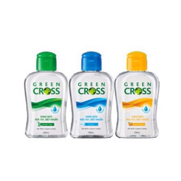 Nước Rửa Tay Khô Green Cross 100Ml 