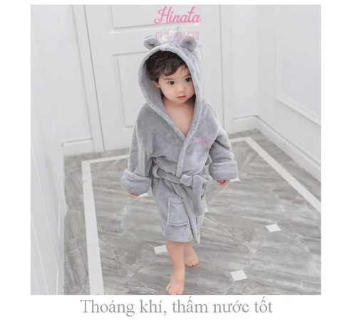  Áo choàng tắm cho bé A05 Hinata 