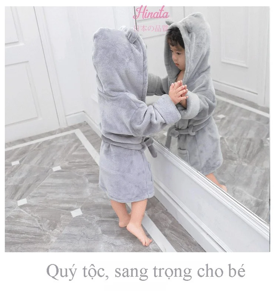  Áo choàng tắm cho bé A05 Hinata 