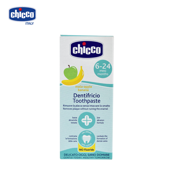  Kem đánh răng Chicco hương Chuối - Táo 6M+ 