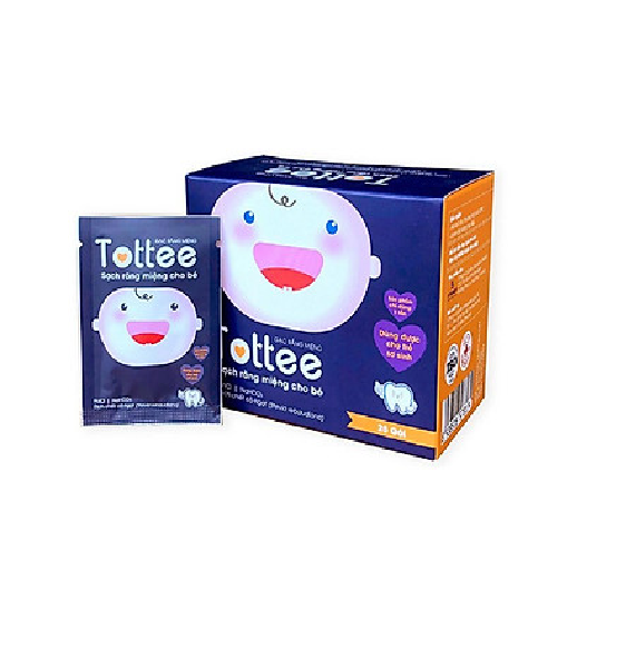  Gạc răng miệng Tottee (30 gói/hộp) 
