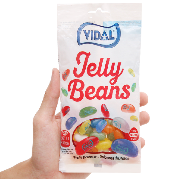  Kẹo dẻo hình hạt đậu Vidal 100g 