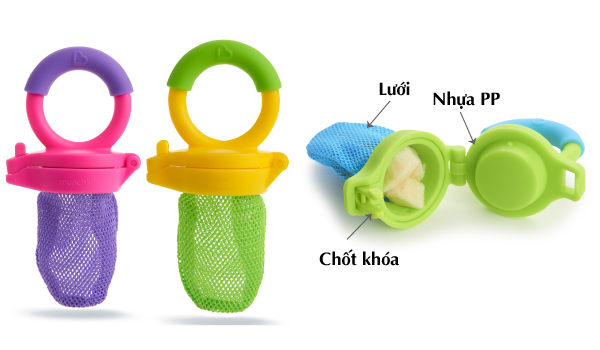  Túi ăn chống hóc Munchkin 