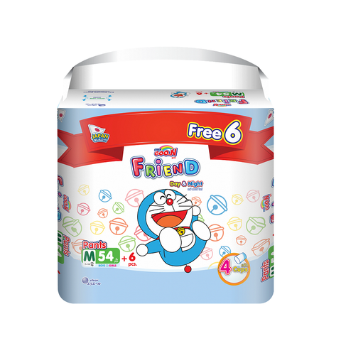  Tã quần Goo.n Friend M54+6 (7-12kg) 