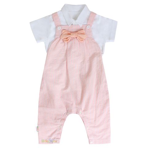  Set yếm sơ mi 5380 - BabyOne 