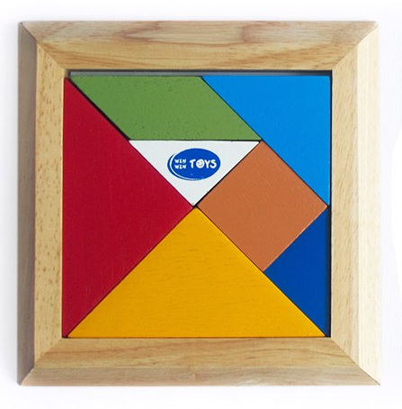 Đồ chơi xếp hình Tangram đơn Winwin Toys 