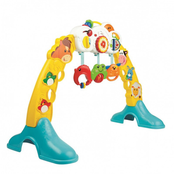  Đồ chơi động vật hoang dã có nhạc WF000853 Winfun hình kệ chữ A 