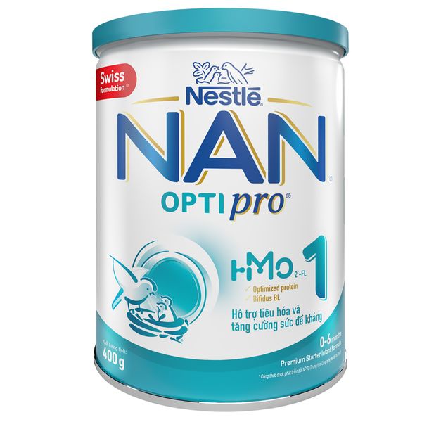 Sữa Nan Optipro 1 400g HMO (0-6 tháng) 
