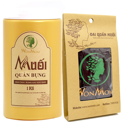  Muối quấn bụng Wonmom 