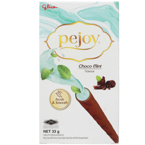  Bánh Pejoy kem socola bạc hà 33g 