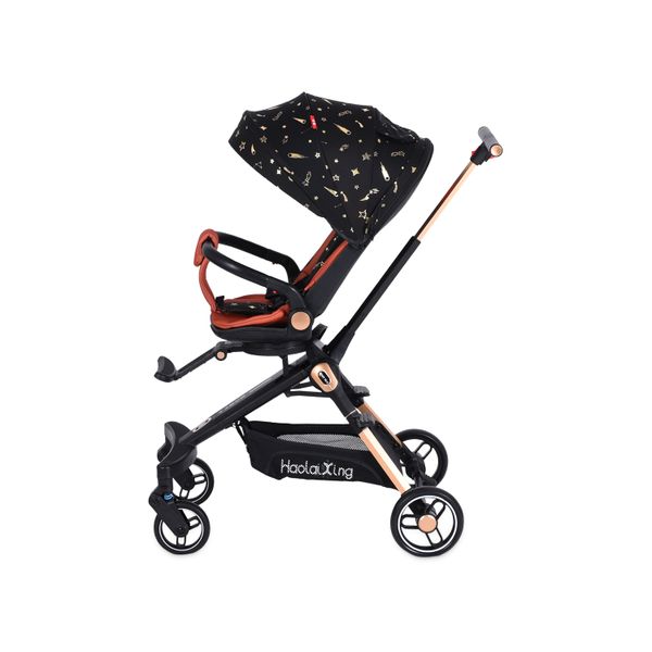  Xe đẩy gấp gọn 2 trong 1 cao cấp xoay 2 chiều Everest Kid 