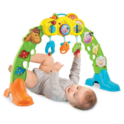  Đồ chơi động vật hoang dã có nhạc WF000853 Winfun hình kệ chữ A 