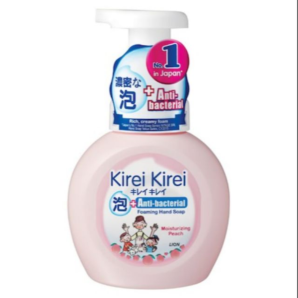 Bọt Rửa Tay Kirei Kirei Hương Đào – 250ml 