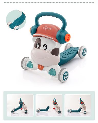  Xe tập đi chòi chân 3 trong 1 BW-Z206 Baby walker Cam-Xanh lá 250001206 - Everest Kid 