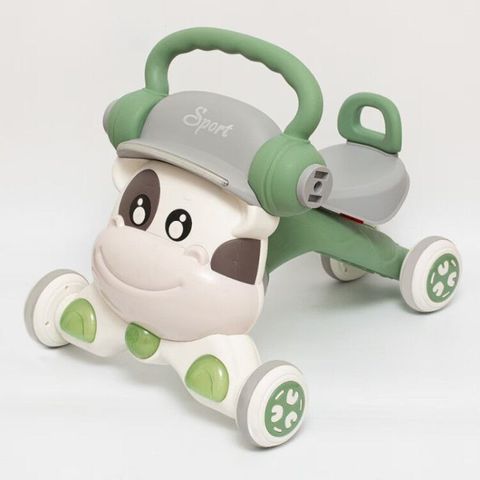  Xe tập đi chòi chân 3 trong 1 BW-Z206  Baby walker Xám - Xanh lá 