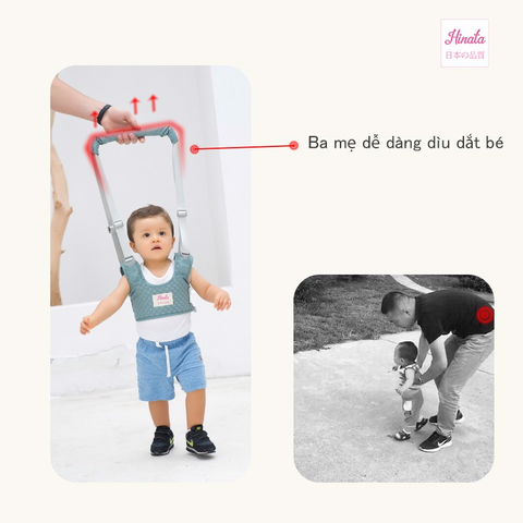  Đai tập đi cho bé DTD02 - Thương hiệu Hinata Nhật Bản 